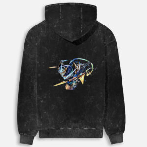 unisex acid washed hoodie